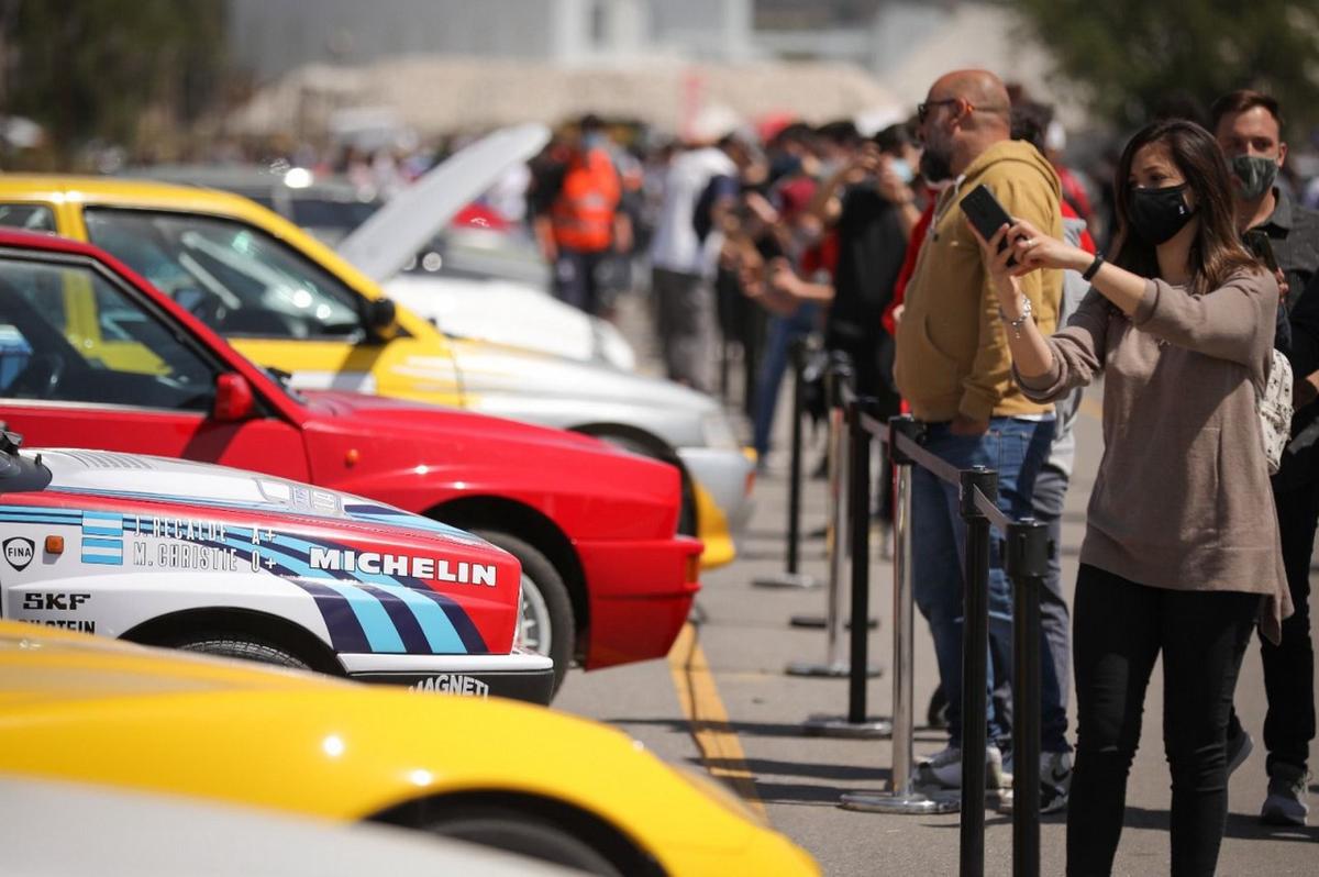 FOTO: La oportunidad de los fánaticos para estar cerca de los coches más deseados