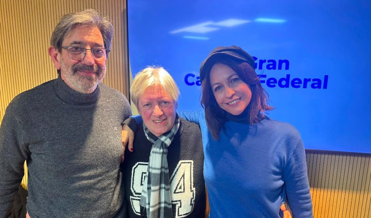 Chema Forte María Rosa Beltramo y Guillermina Delupi.