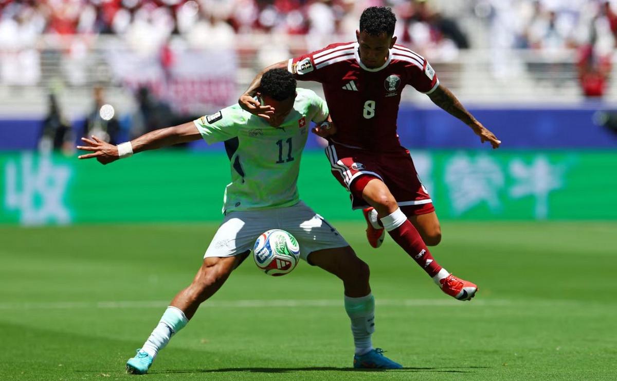 Suiza y Qatar se enfrentaron en California. (Foto: AP)