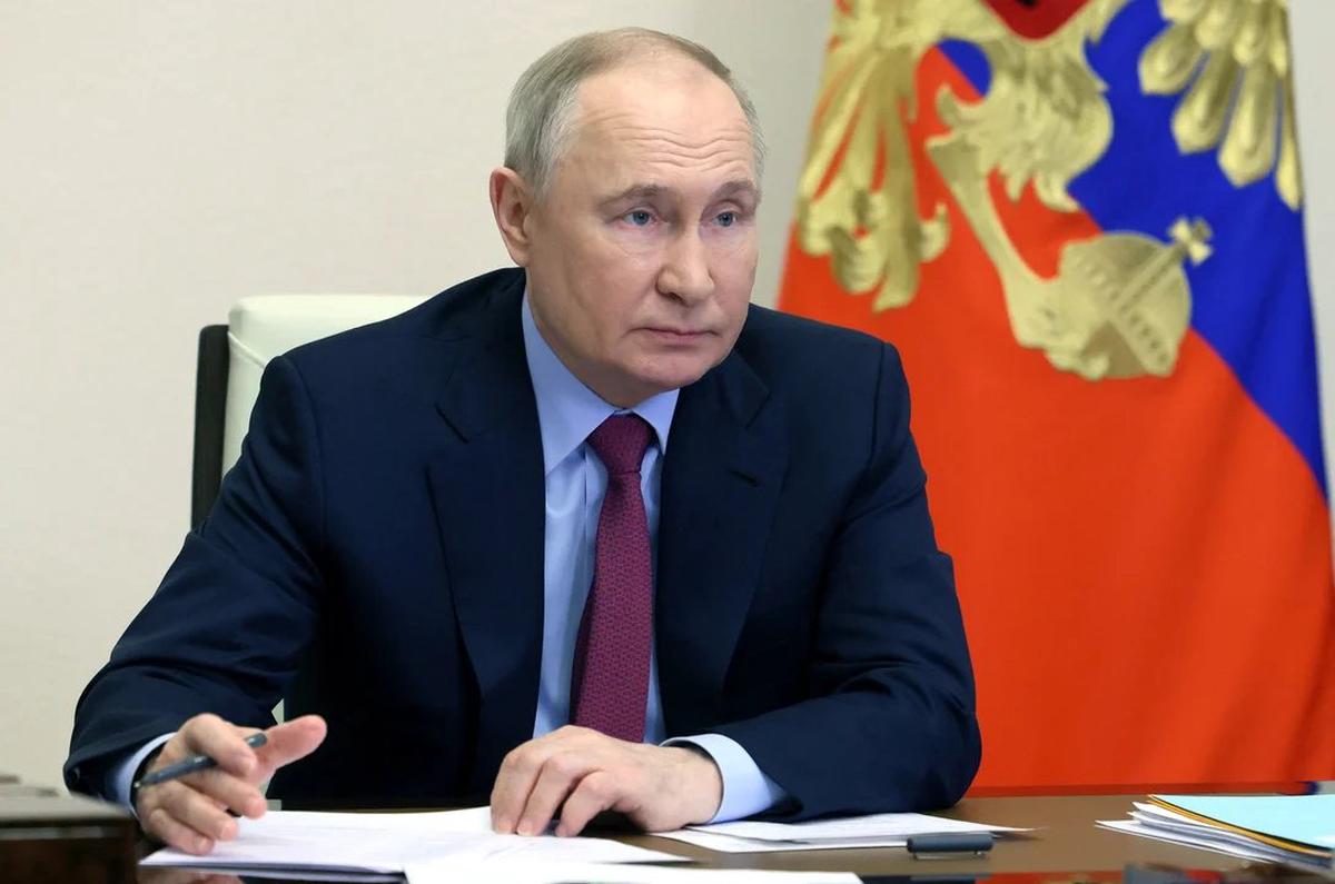 Presidente de Rusia, Vladímir Putin.