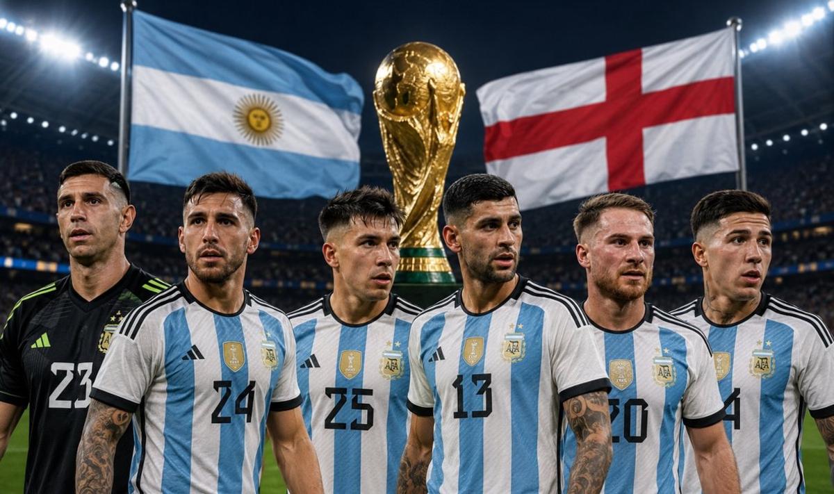 Argentina otra vez juega contra Inglaterra en un mundial.