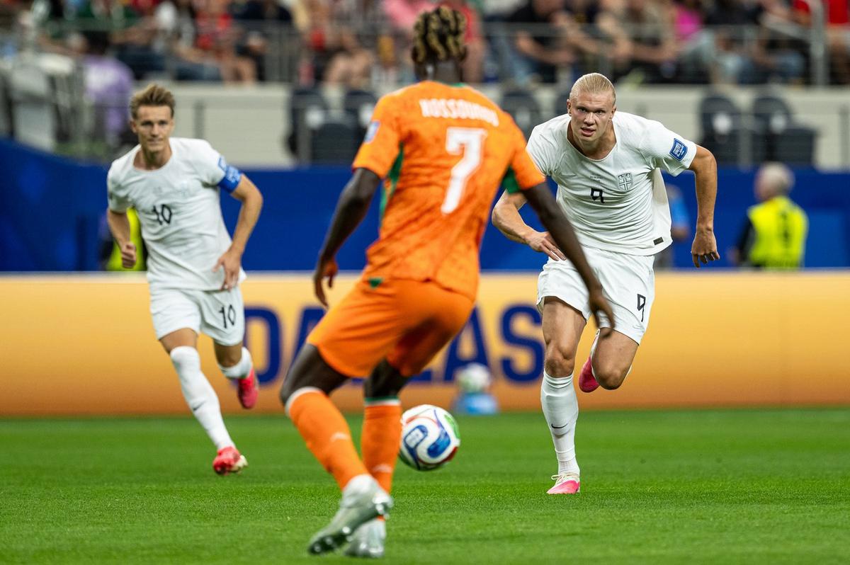Noruega y Costa de Marfil se enfrentan en 16avos. (Foto:@nff_landslag)