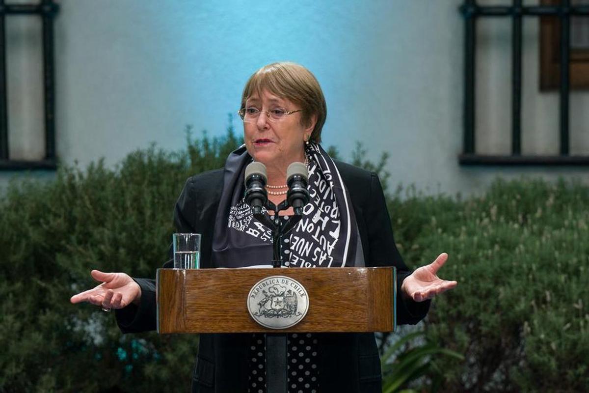 Bachelet aspira a la secretaría General de ONU.