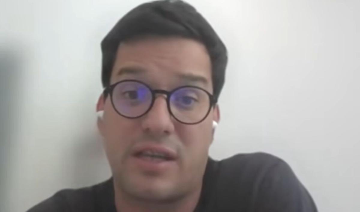 Ignacio Ibarzábal, de Argentinos por la Educación, en la entrevista con Sergio Suppo.