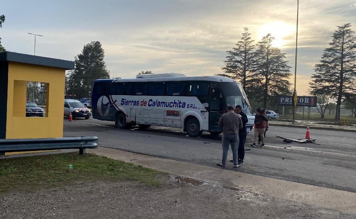 FOTO: El trágico hecho ocurrió en Ruta 5, en Santa Ana. (Emanuel Manitta/Cadena 3)