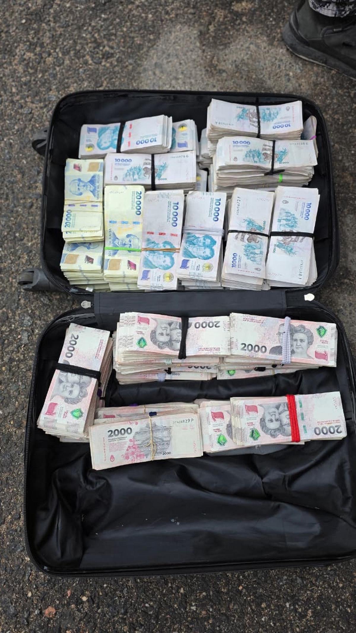 Los millones secuestrados a los naranjitas en Córdoba.