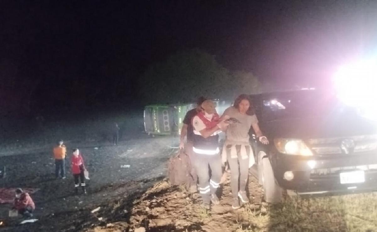 FOTO: El fatal choque ocurrió en la Ruta 66, en Jujuy. (Foto: gentileza)