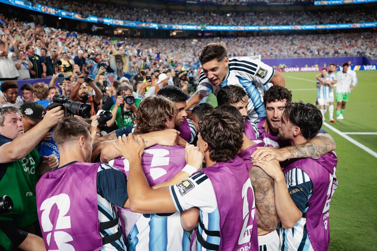 La selección sigue soñando en el Mundial (Foto: @Argentina)