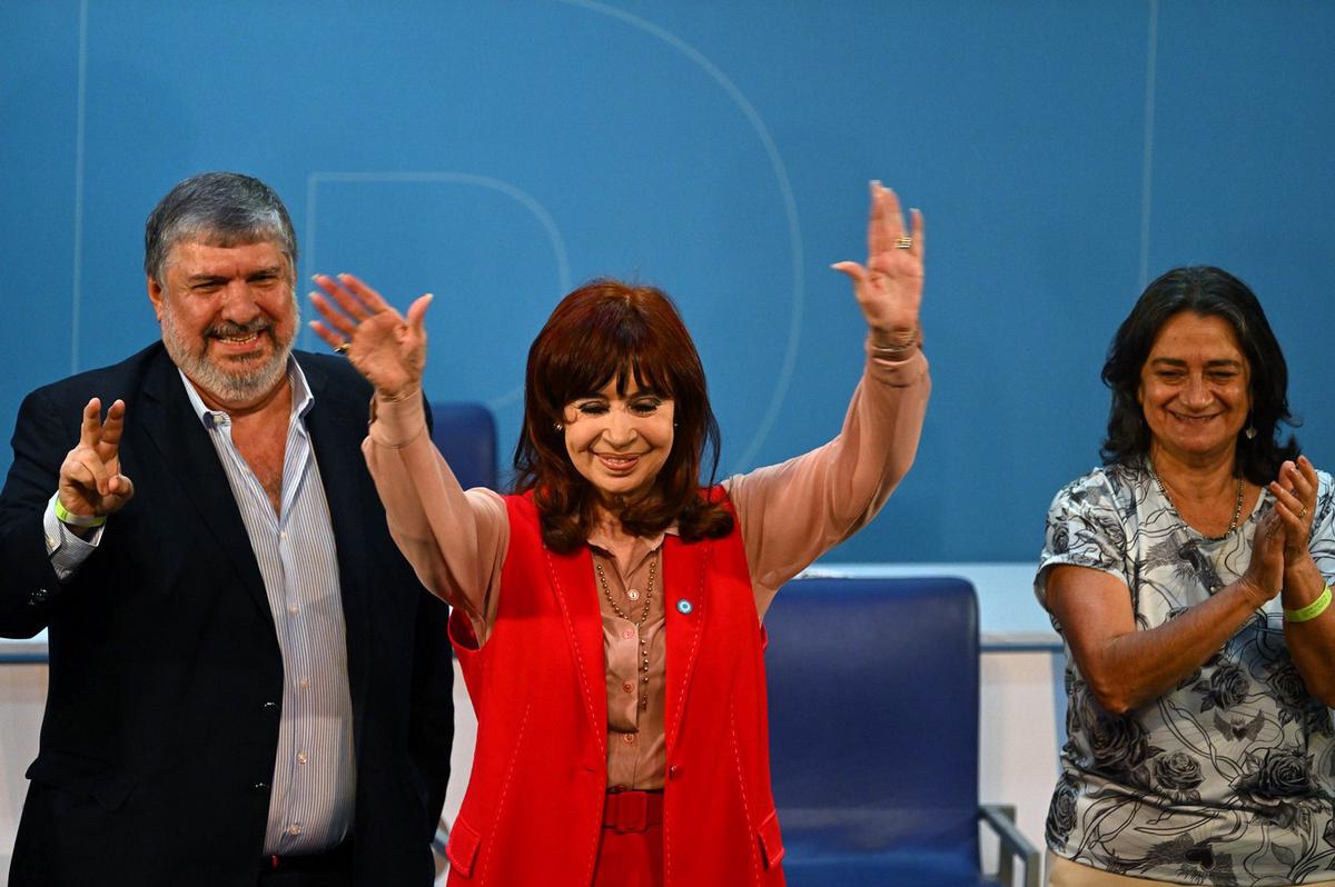 FOTO: Cristina Kirchner asumió la presidencia de un peronismo atravesado por la tensión. 