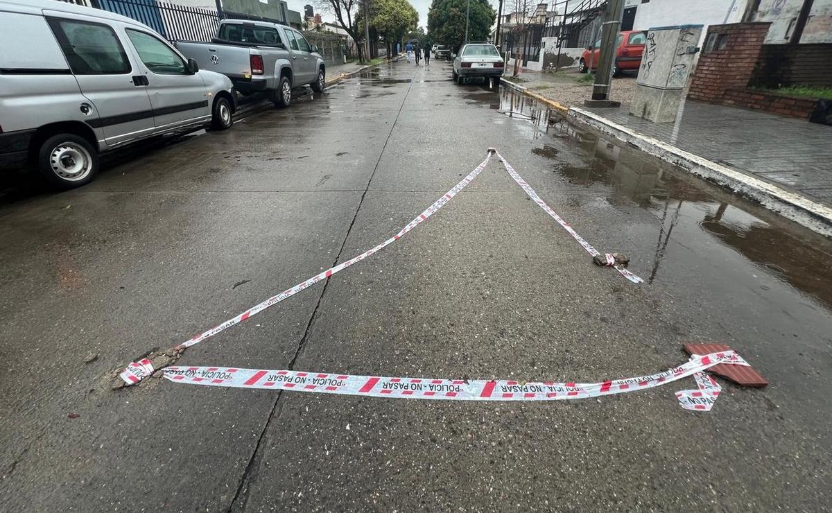 FOTO: Mataron a un hombre en barrio San Pablo. (Foto: Daniel Cáceres/Cadena 3)