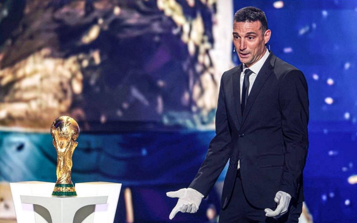 El DT de la Selección argentina, Lionel Scaloni.