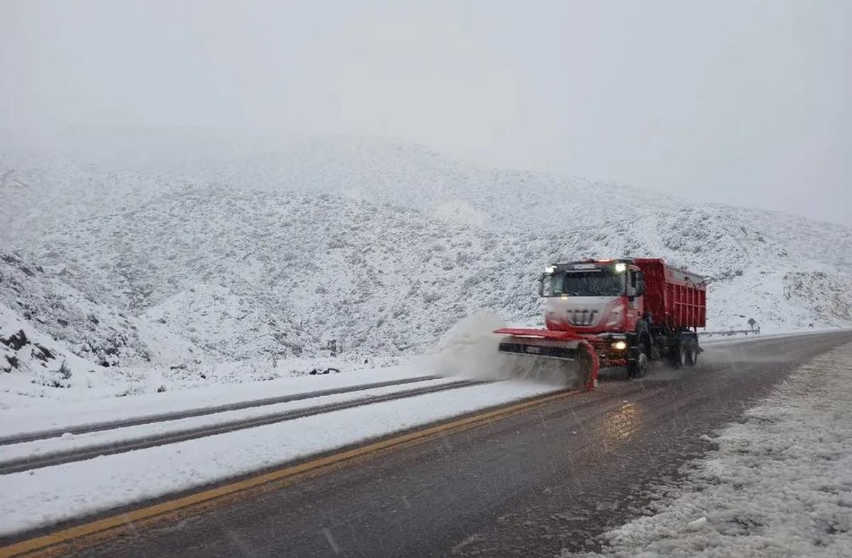 Alerta meteorológica por nevadas y vientos intensos en varias provincias