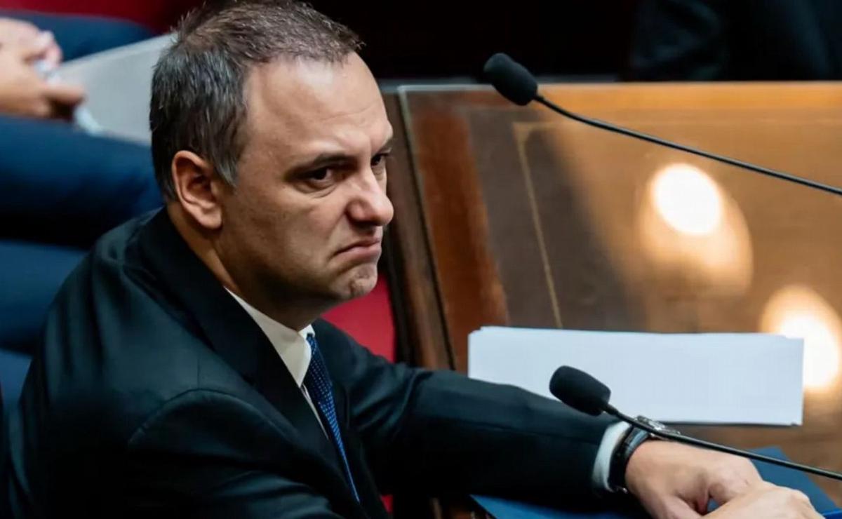 El jefe de Gabinete, Manuel Adorni.
