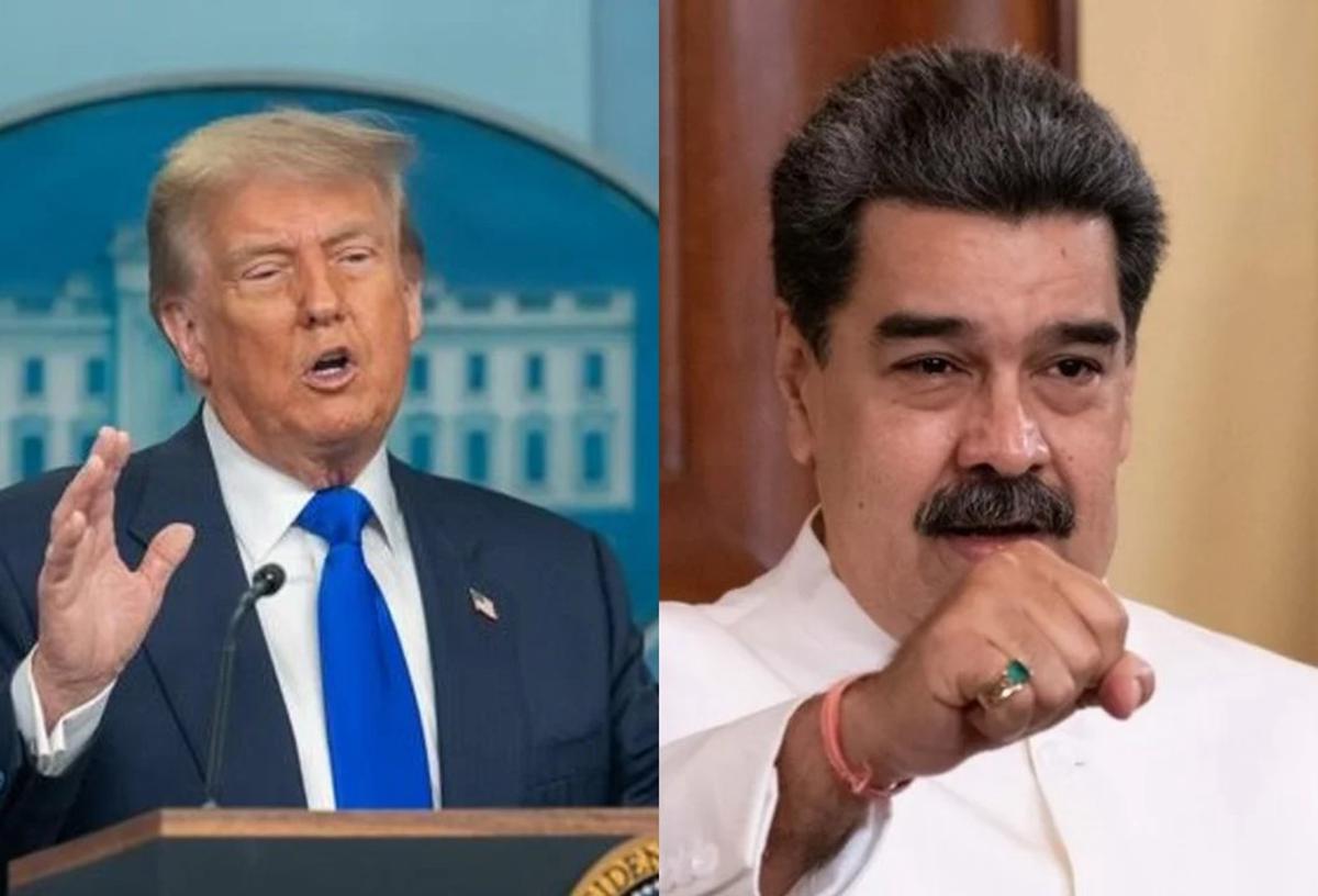 Trump y Maduro. Foto: Agencia NA (redes)