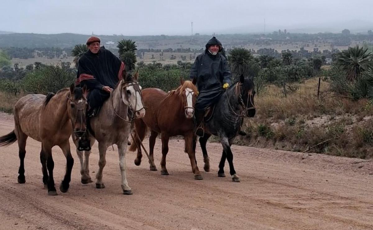 Siete jinetes de Río Cuarto recorren 27 leguas a caballo