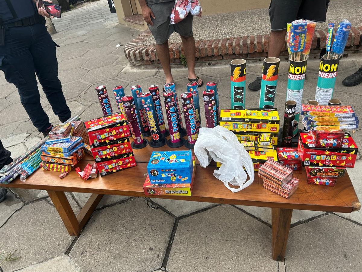 El operativo fue en barrio Los Gigantes.