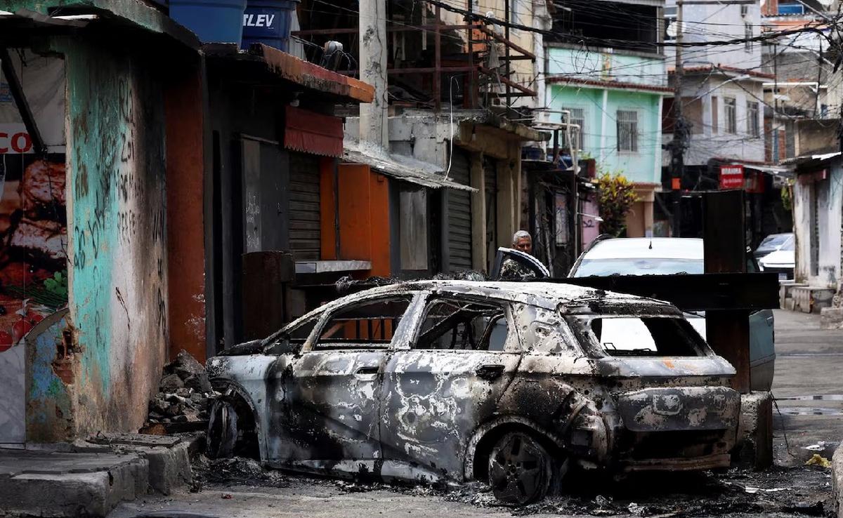 Al menos 60 muertos en una operación contra el narcotráfico en Brasil. (Reuters)