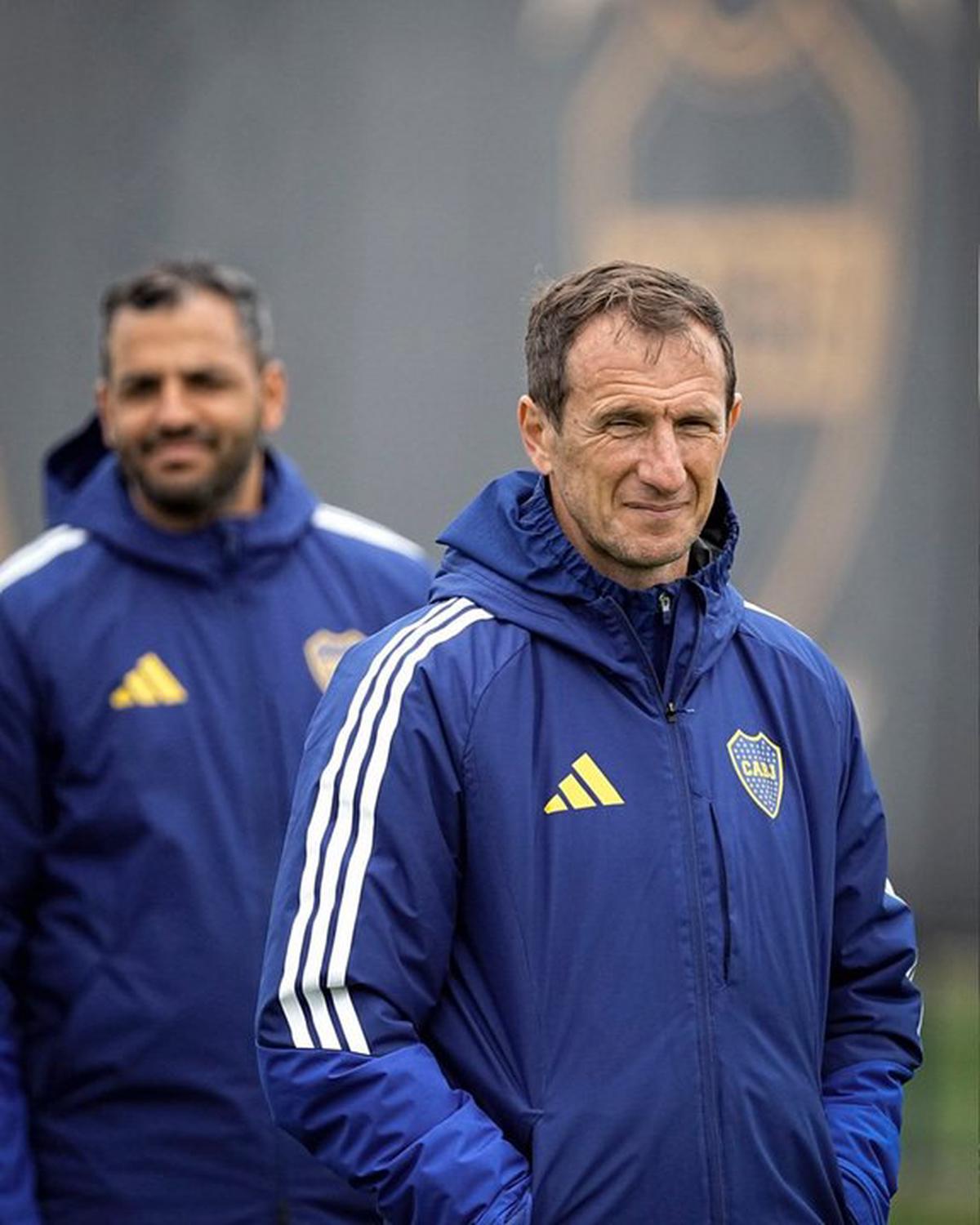 El director técnico de Boca, Rodolfo Arruabarrena.