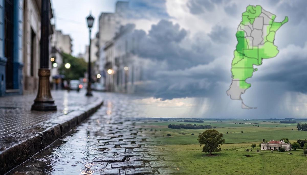 El SMN anticipa lluvias significativas para el AMBA en los próximos tres meses