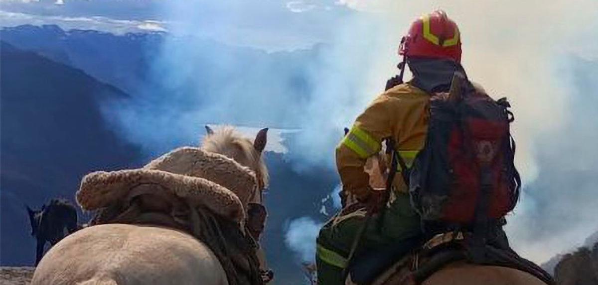 Chubut: controlaron algunos focos de incendio en El Turbio