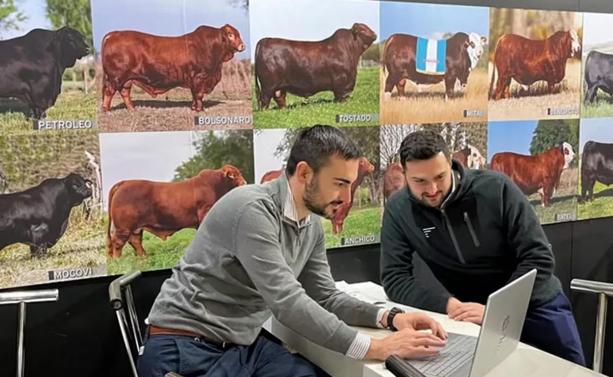 Bernardo Jordán y Renzo Belvedere crearon Finca IT para digitalizar la gestión ganadera.