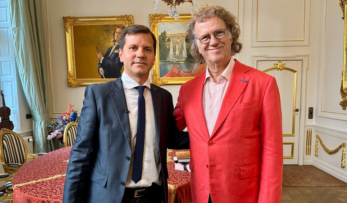 André Rieu en exclusiva con Cadena 3.