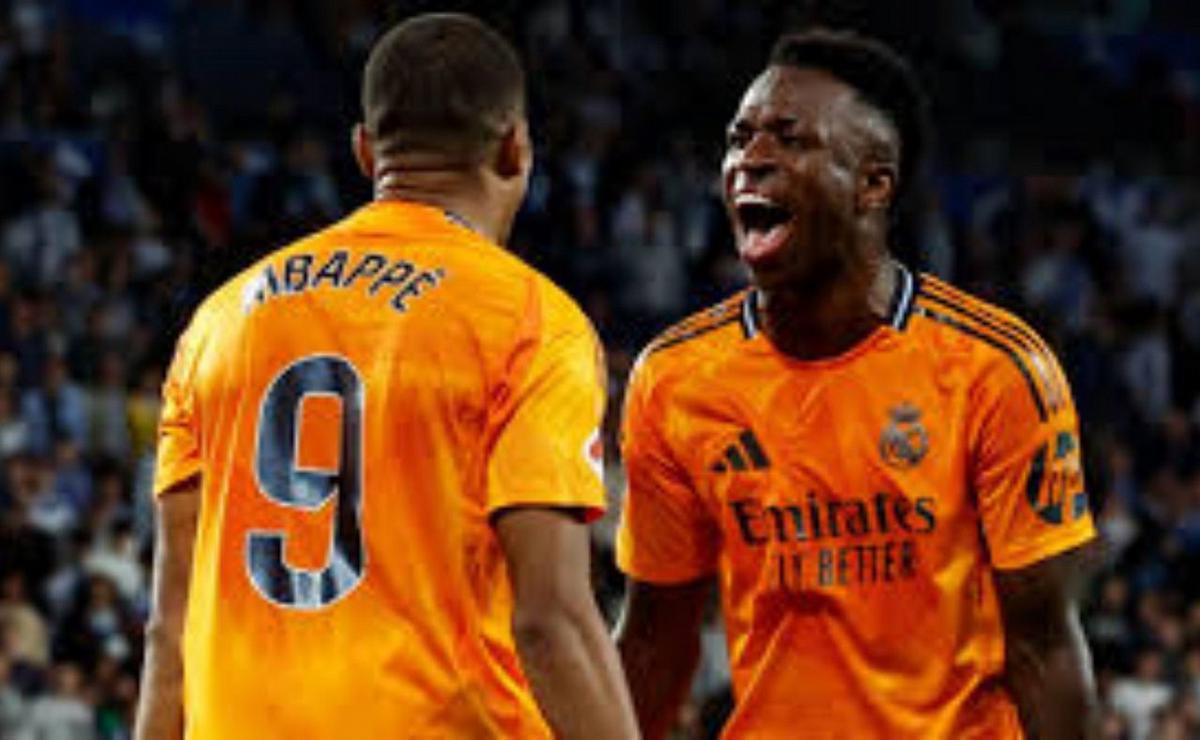 FOTO: Mbappe y Vinicius festejan la victoria del Real Madrid