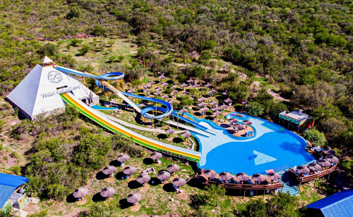 Valle Encantado, el parque acuático surreal de Las Rabonas.