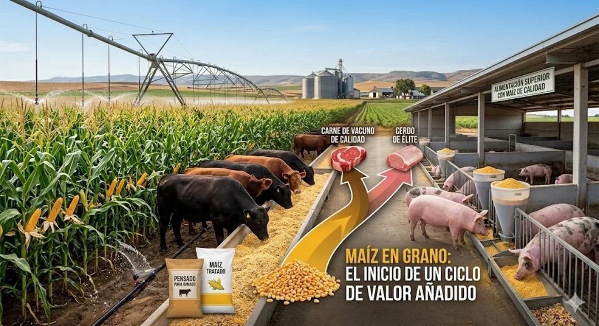 Economía circular. El riego aporta una estabilidad clave.