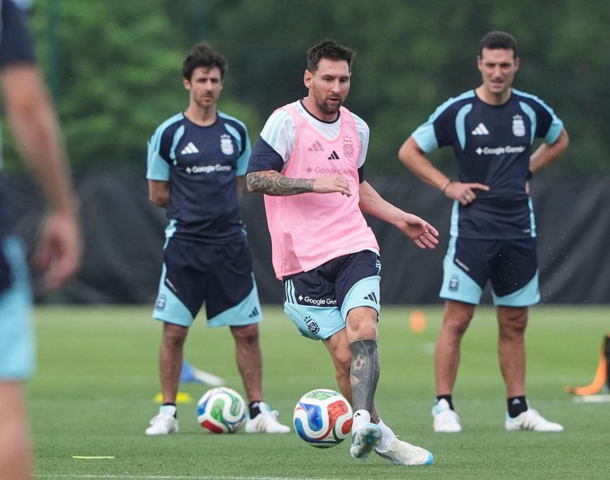 La Selección argentina se prepara de cara a un nuevo estreno mundialista.
