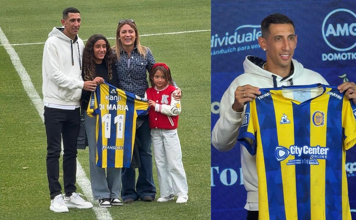 AUDIO: Di María volvió a Central: “El sueño era volver, ahora quiero ser campeón”