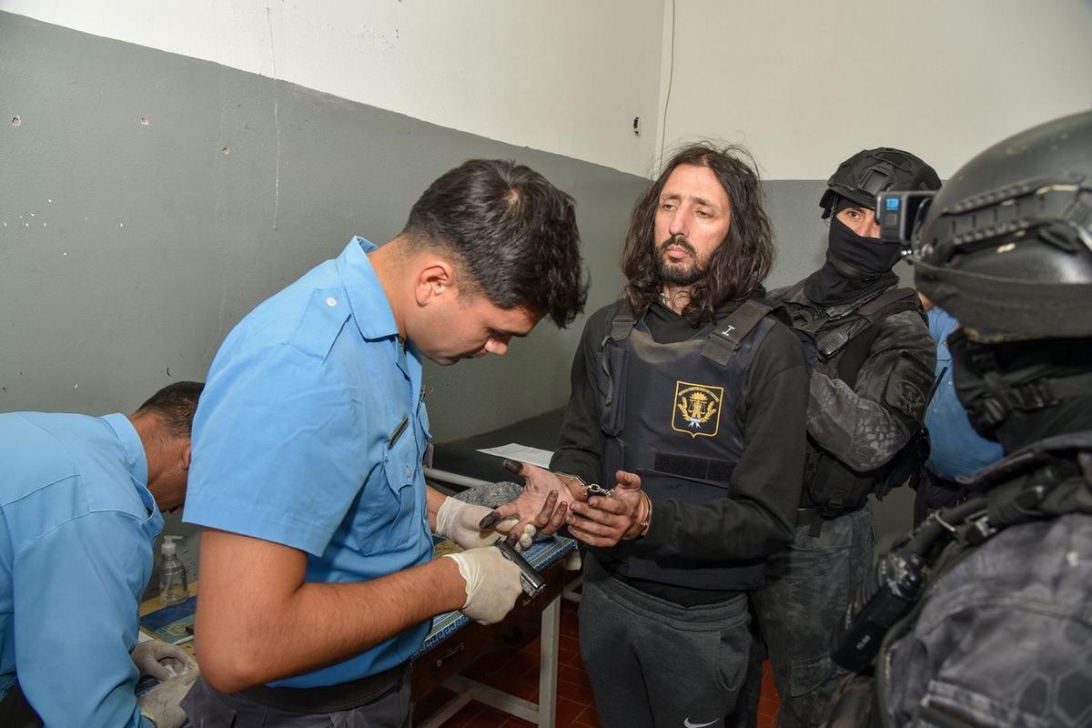 Pablo Laurta ya ingresó a la cárcel de Cruz del Eje.