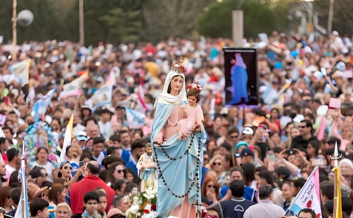 Peregrinación Rosario-San Nicolás.
