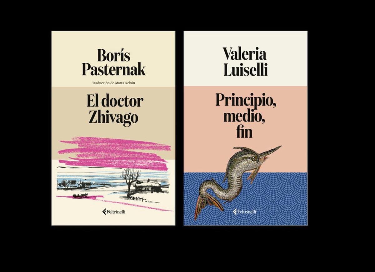 Los dos primeros títulos de Feltrinelli Editores en español.