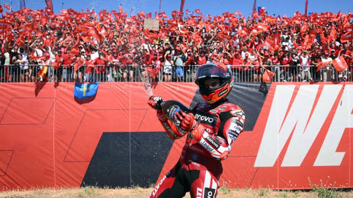 Marc Márquez se impone en Aragón.