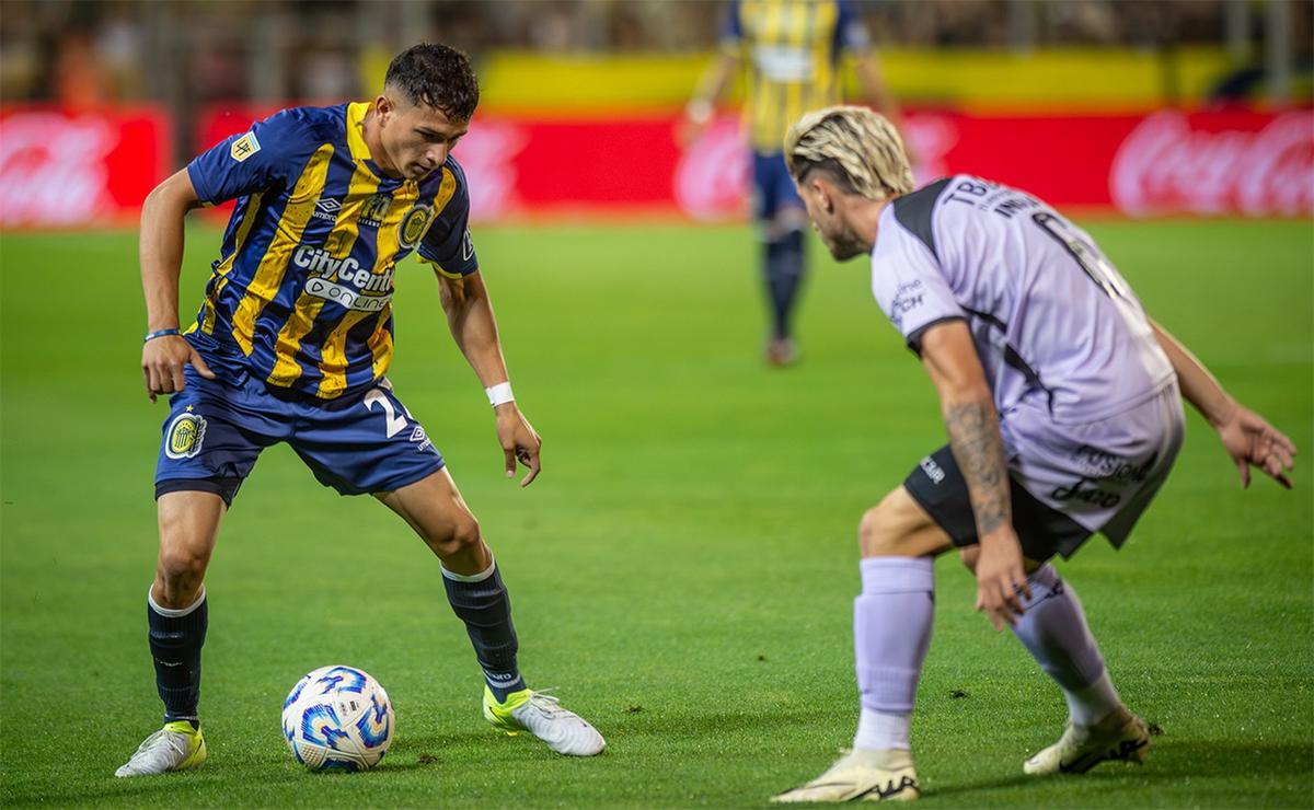 FOTO: Rosario Central vs. Barracas. Liga Profesional 2024. 