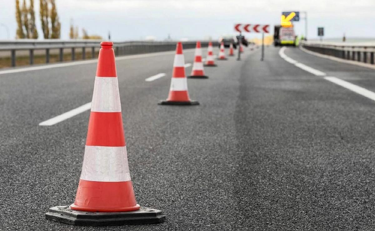 Corte de tránsito en la autopista (imagen genérica).