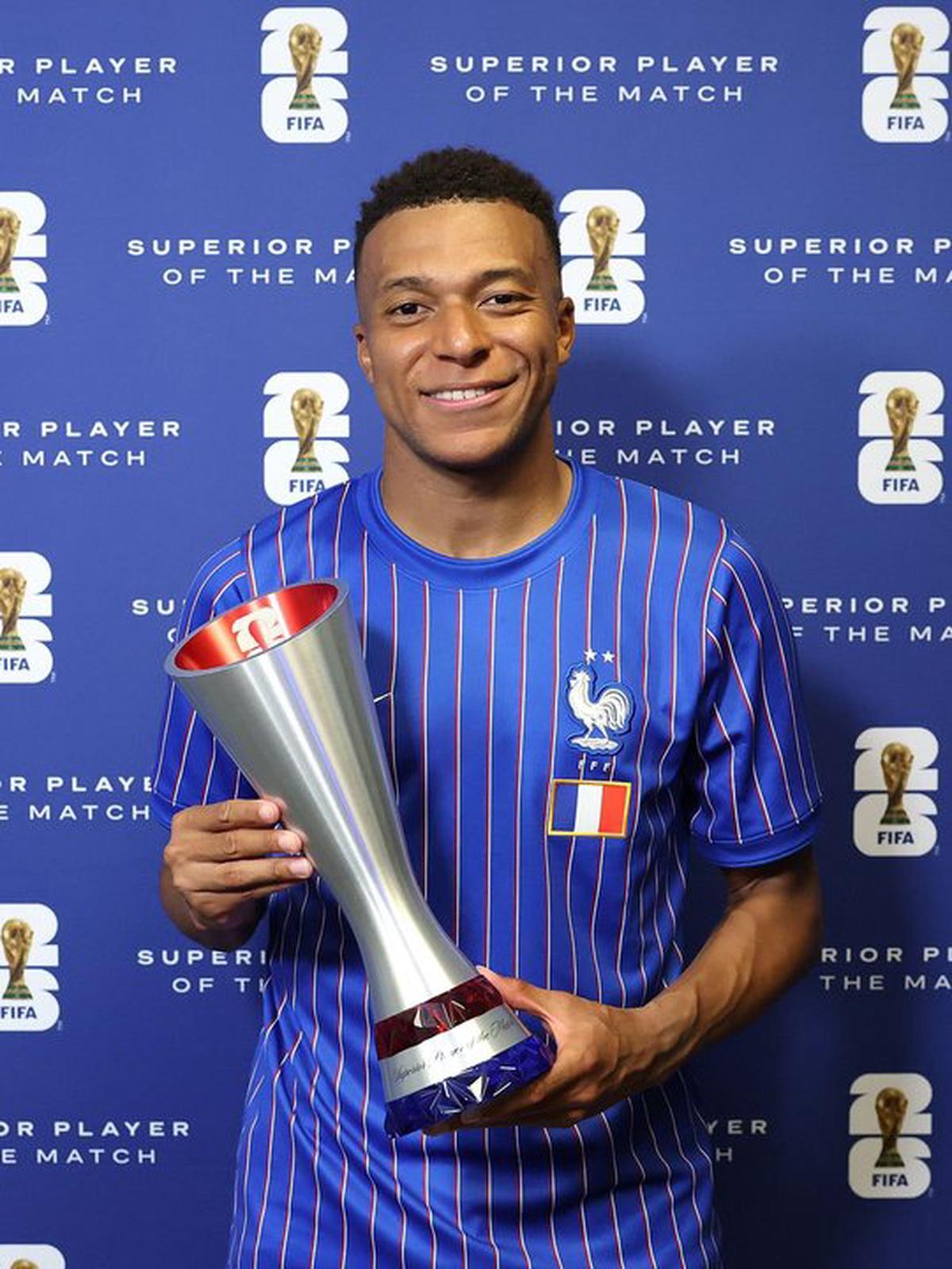 Kylian Mbappé, elegido como el mejor jugador del Mundial 2026.