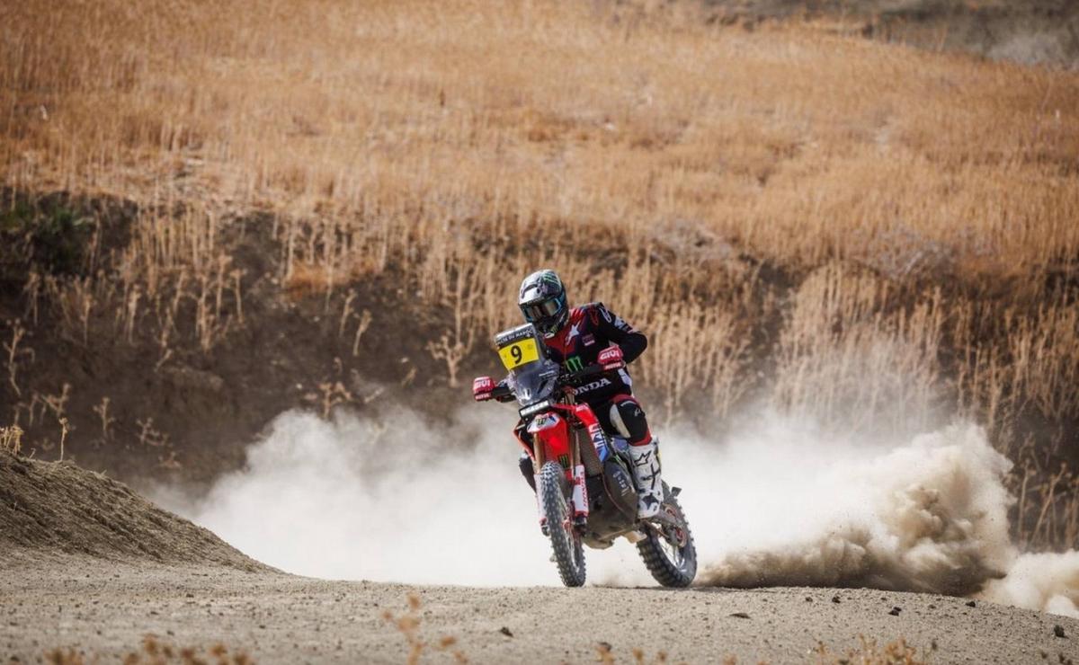 Brabec comenzó con todo en con su Honda en Marruecos