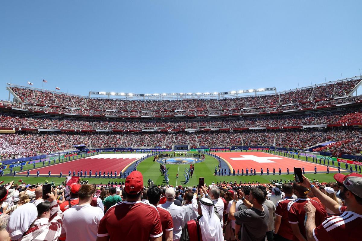 Suiza y Qatar se enfrentan en la primera fecha del Grupo B. (Foto: @QFA_EN)