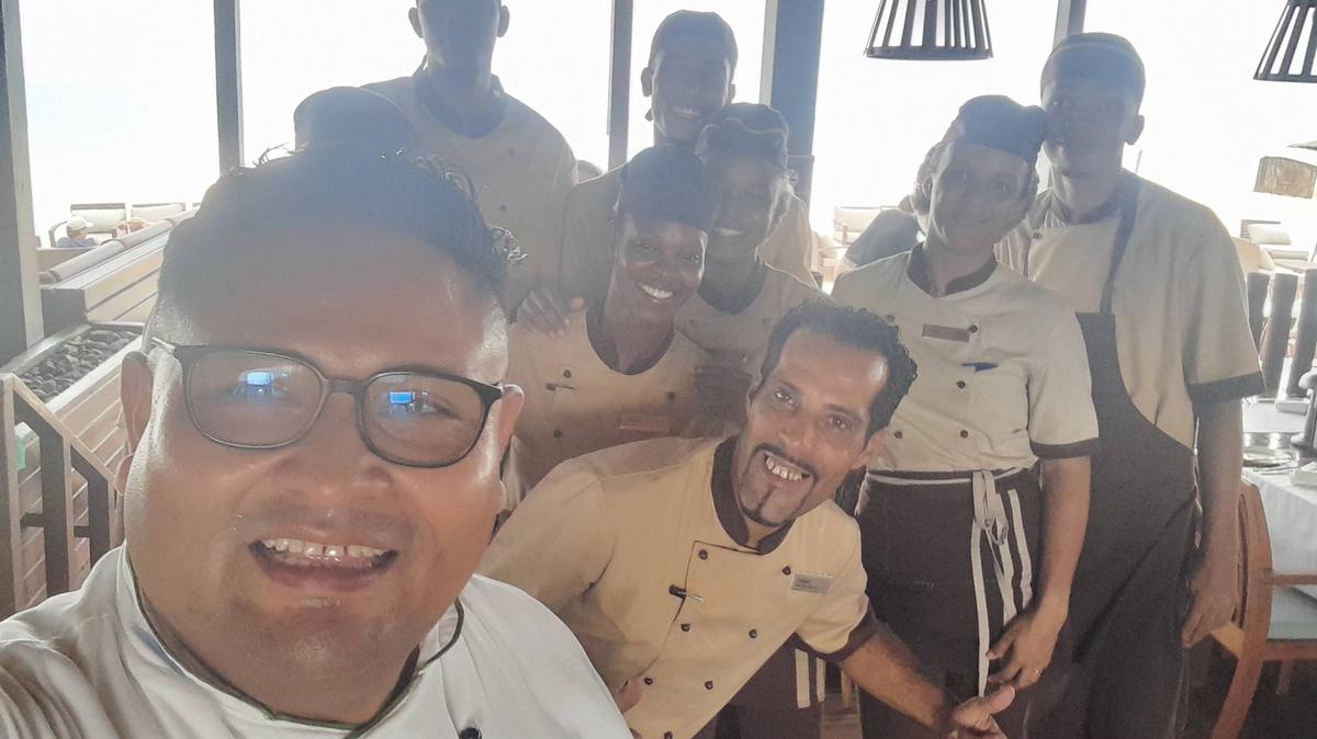 El chef argentino Fernando Rodríguez comparte su experiencia en la isla