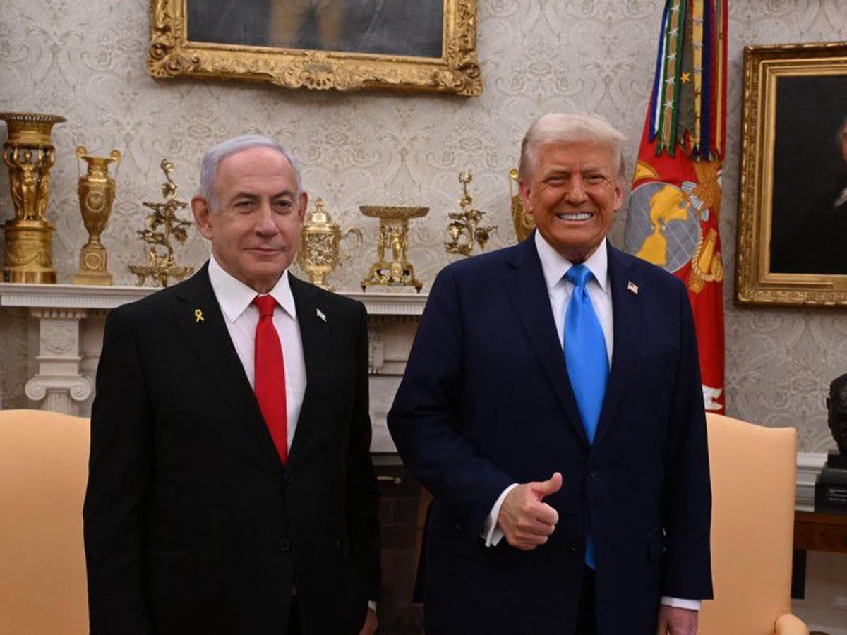 Trump y Netanyahu.