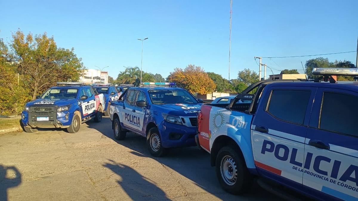 Fuerte presencia policial en la zona del Bajo Pueyrredón.