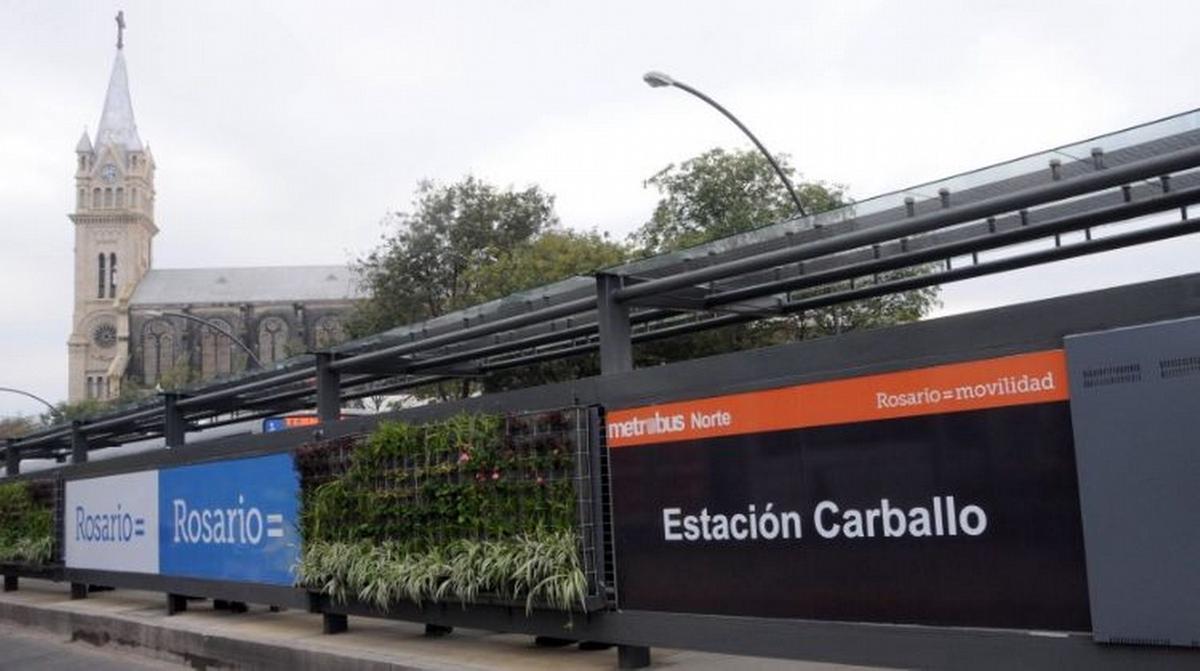 Metrobus en zona norte.