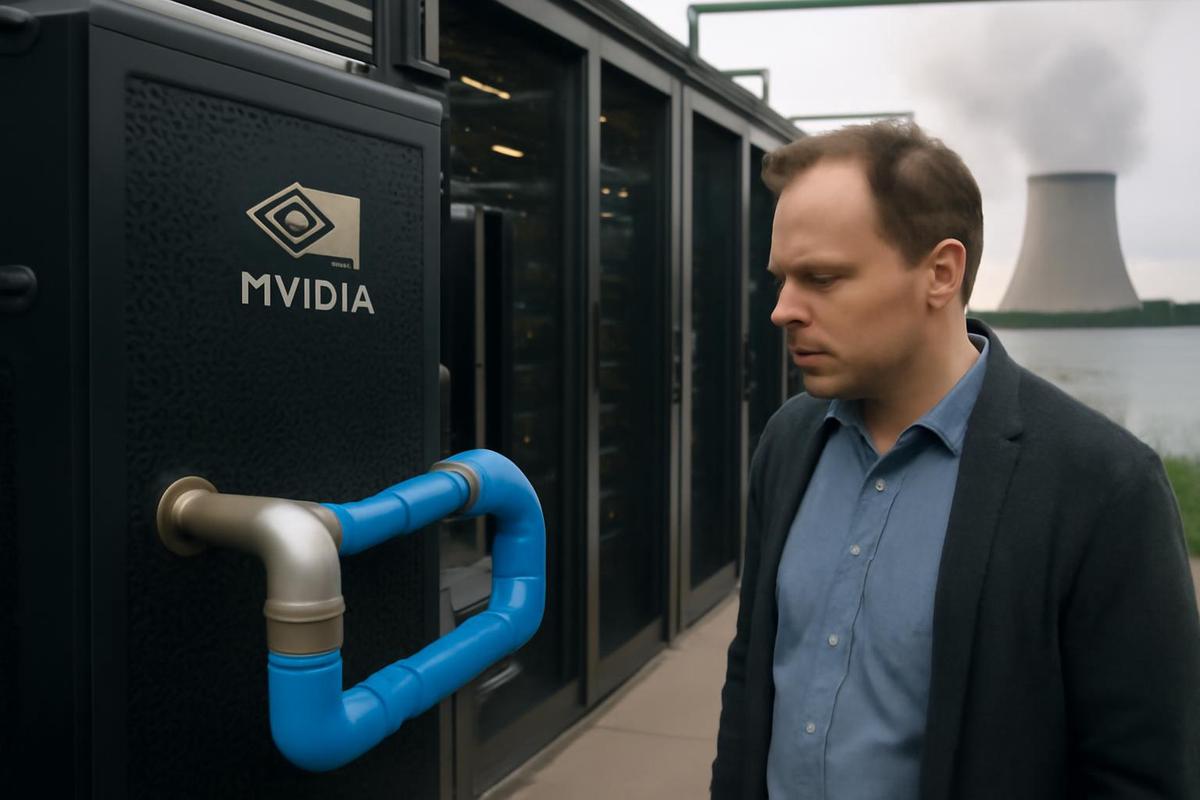 Nvidia busca reducir el uso de agua en centros de datos, pero no resuelve el problema del agua en IA