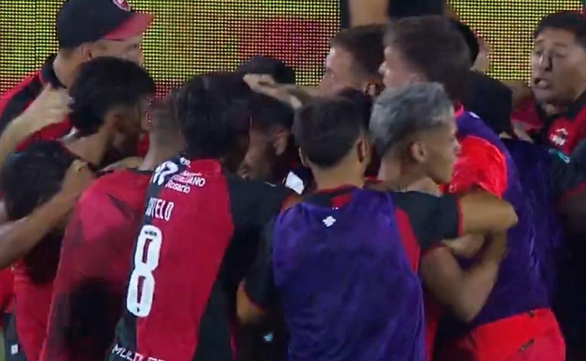 Captura. Newell's vs. Independiente.