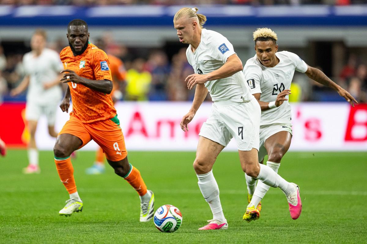 FOTO: Noruega venció a Costa de Marfil y sigue firme.