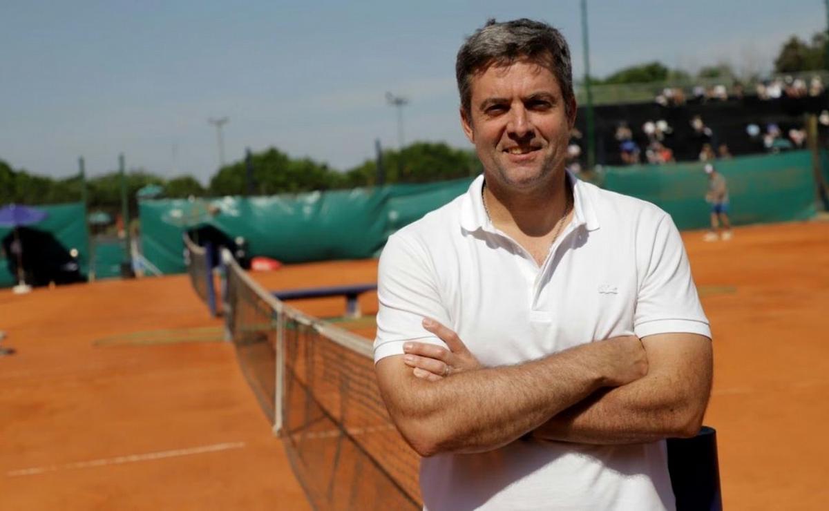 Agustín Calleri, presidente de la Asociación Argentina de Tenis. (archivo)