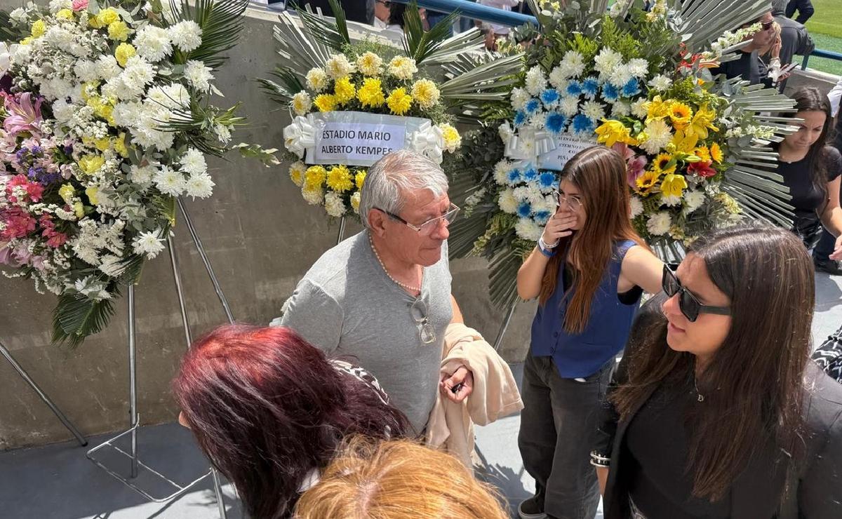 Último adiós a Daniel Willington (foto: Daniel Cáceres/Cadena 3)