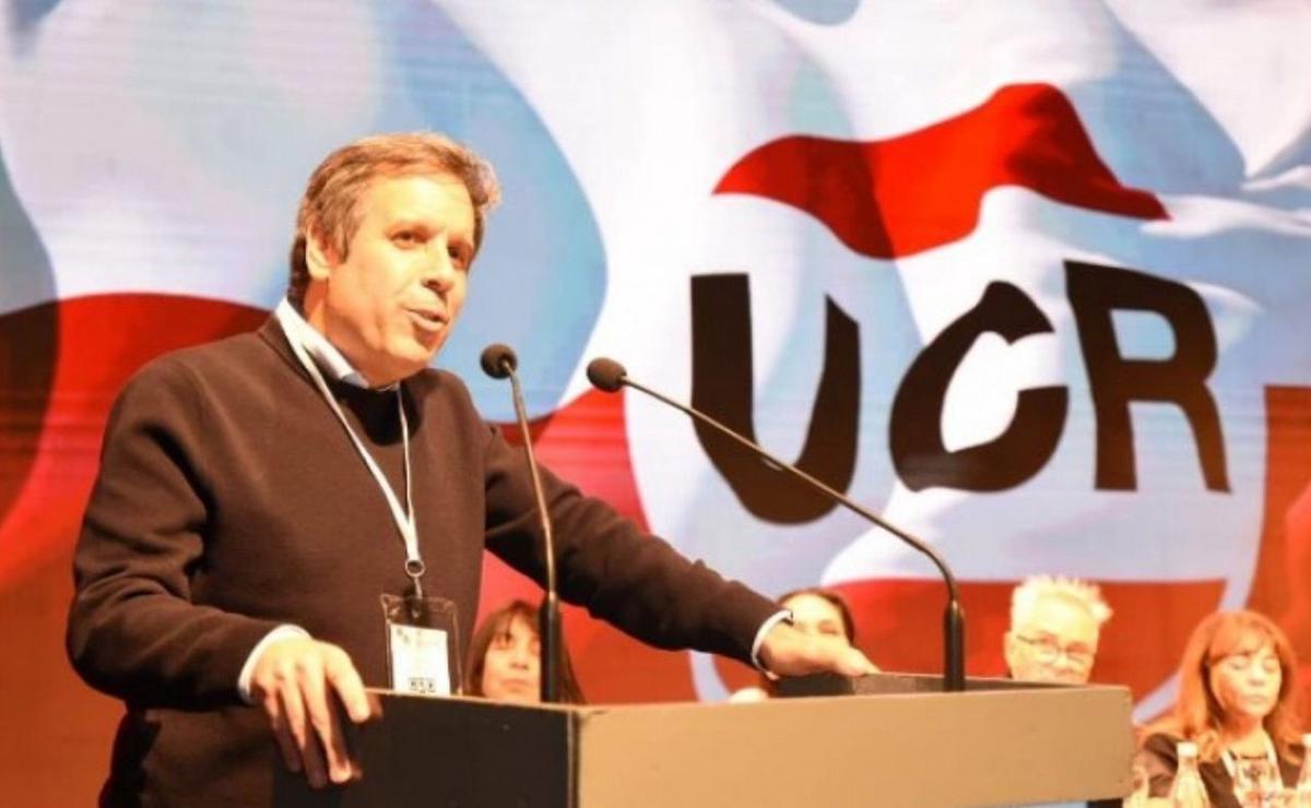 FOTO: El presidente de la Convención Nacional de la UCR, Gastón Manes.